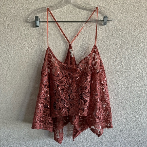 Free People intimately Best Idea Cami in Rose NWOT - Picture 3 of 6